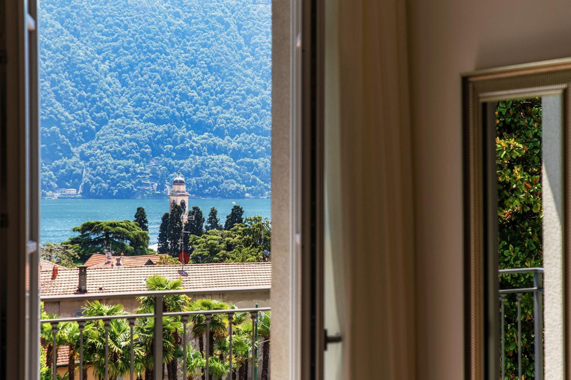 Hotel Ristorante La Vignetta Черноббио Экстерьер фото
