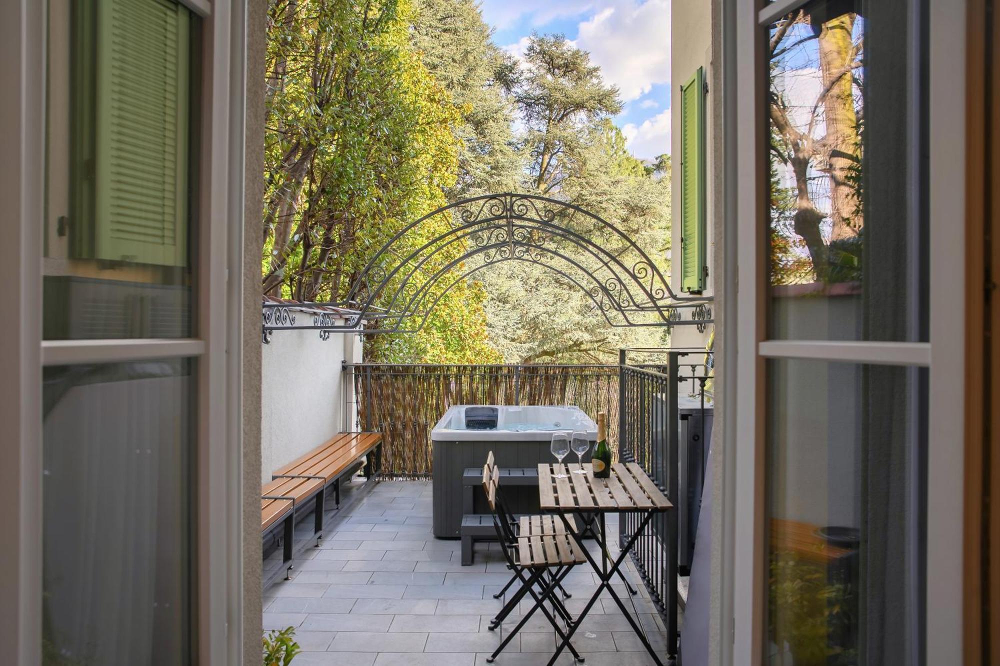 Hotel Ristorante La Vignetta Черноббио Экстерьер фото