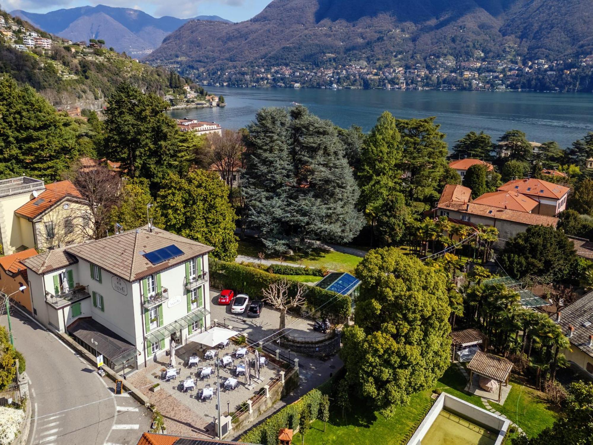 Hotel Ristorante La Vignetta Черноббио Экстерьер фото